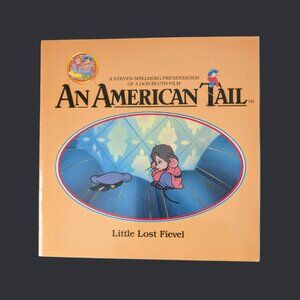 5/$25 An American Tail: Little Lost Fievel 1986 Movie Storybook